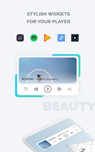 Audio Widget pack - عکس برنامه موبایلی اندروید