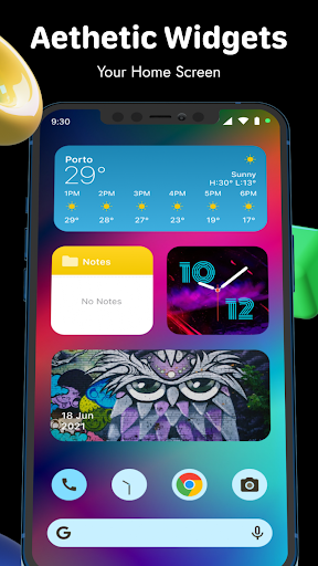 Laka Widgets: Widgets, Themes - عکس برنامه موبایلی اندروید