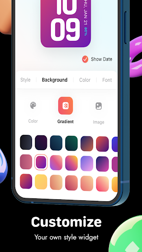 Laka Widgets: Widgets, Themes - عکس برنامه موبایلی اندروید