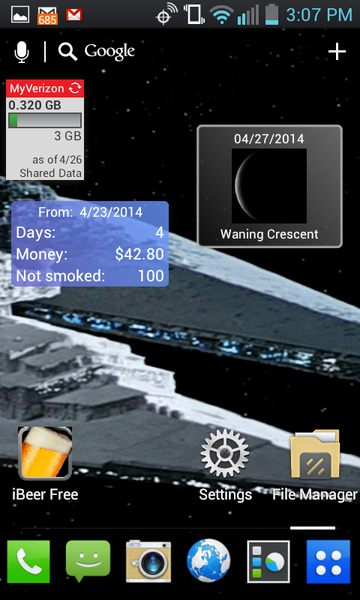 Quit Smoking Incentive - Image screenshot of android app