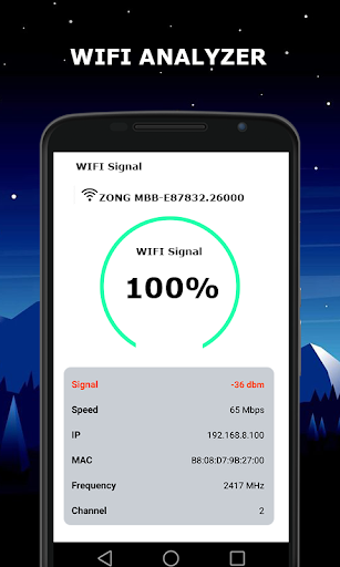 Free wifi analyzer  : smart wi - Image screenshot of android app