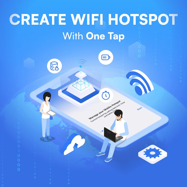 Wifi Hotspot, Personal Hotspot - عکس برنامه موبایلی اندروید