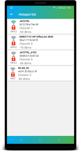 Free Wifi Password Keygen - عکس برنامه موبایلی اندروید