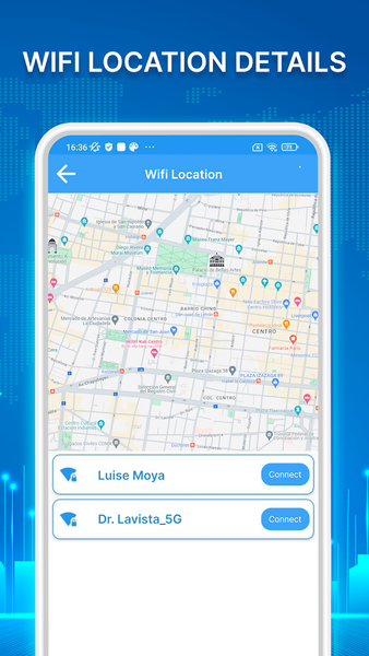 Show Wifi Password: Wifi List - عکس برنامه موبایلی اندروید