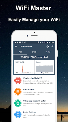 WiFi Router Master & Analyzer - Image screenshot of android app