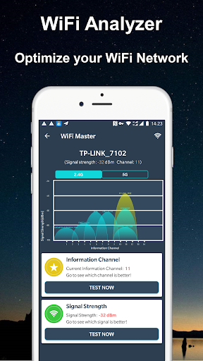 WiFi Router Master & Analyzer - Image screenshot of android app