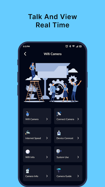 Wifi Camera App - Cam Manager - عکس برنامه موبایلی اندروید