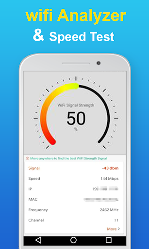 wifi password key show : wifi analyzer - عکس برنامه موبایلی اندروید