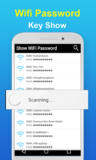 wifi password key show : wifi analyzer - Image screenshot of android app