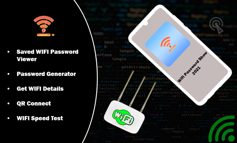 WIFI Password Show:Master Key - عکس برنامه موبایلی اندروید