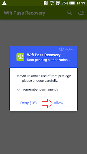 WiFi Password Recovery Viewer - Image screenshot of android app