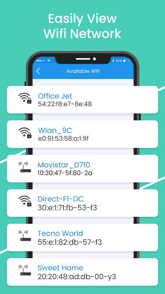 Wifi Password Viewer, Generato - عکس برنامه موبایلی اندروید