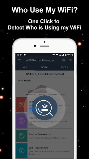 WiFi Router Manager: Scan WiFi - عکس برنامه موبایلی اندروید