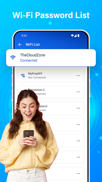 Show WiFi Password & WiFi Map - عکس برنامه موبایلی اندروید