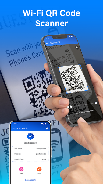 Show WiFi Password & WiFi Map - عکس برنامه موبایلی اندروید