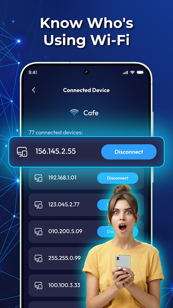 WiFi Signal - WiFi Analyzer - عکس برنامه موبایلی اندروید