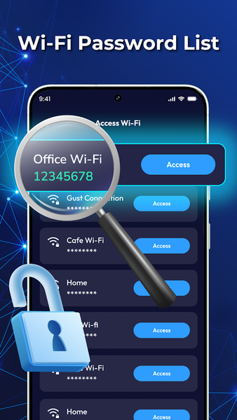 WiFi Signal - WiFi Analyzer - عکس برنامه موبایلی اندروید