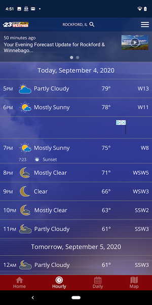 WIFR Weather - عکس برنامه موبایلی اندروید