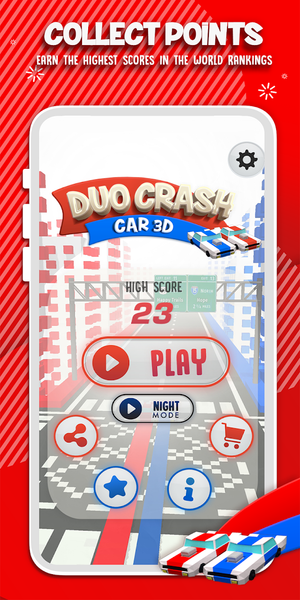 Duo Crash Car 3D - عکس بازی موبایلی اندروید