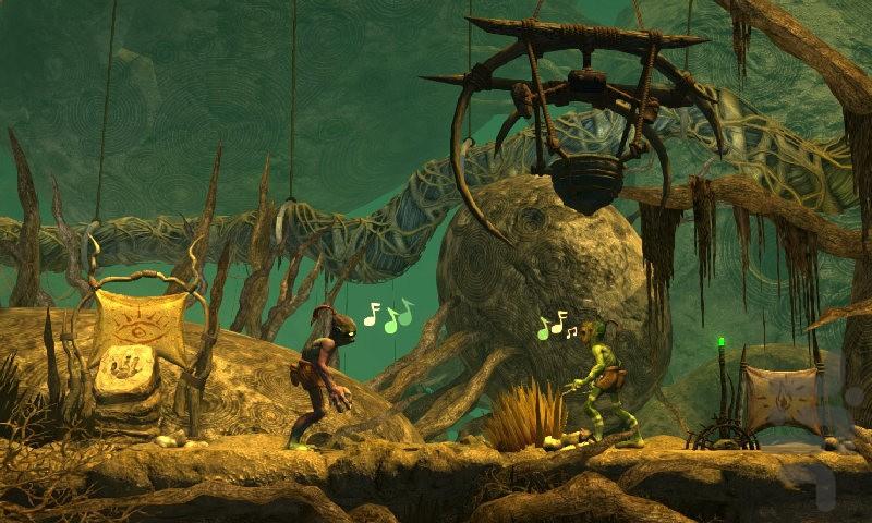 Oddworld Abes Oddysee - Gameplay image of android game