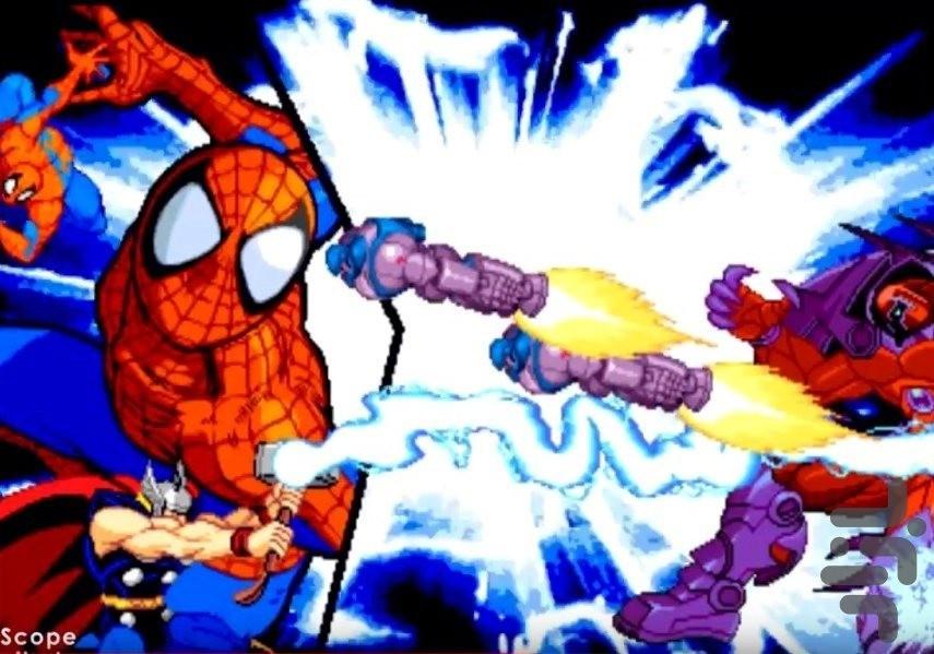 مارول علیه کپ کام - عکس بازی موبایلی اندروید