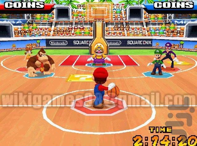 Mario Hoops Basketball - Gameplay image of android game