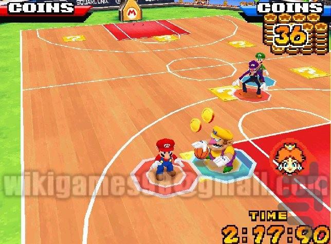 Mario Hoops Basketball - Gameplay image of android game