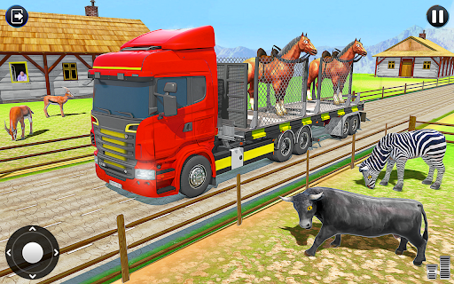 Wild Animals Transport Truck - عکس بازی موبایلی اندروید