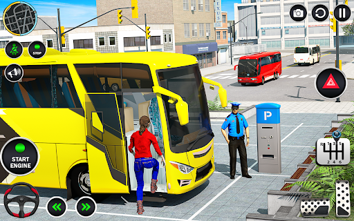 Coach Bus Simulator Bus Games - Gameplay image of android game