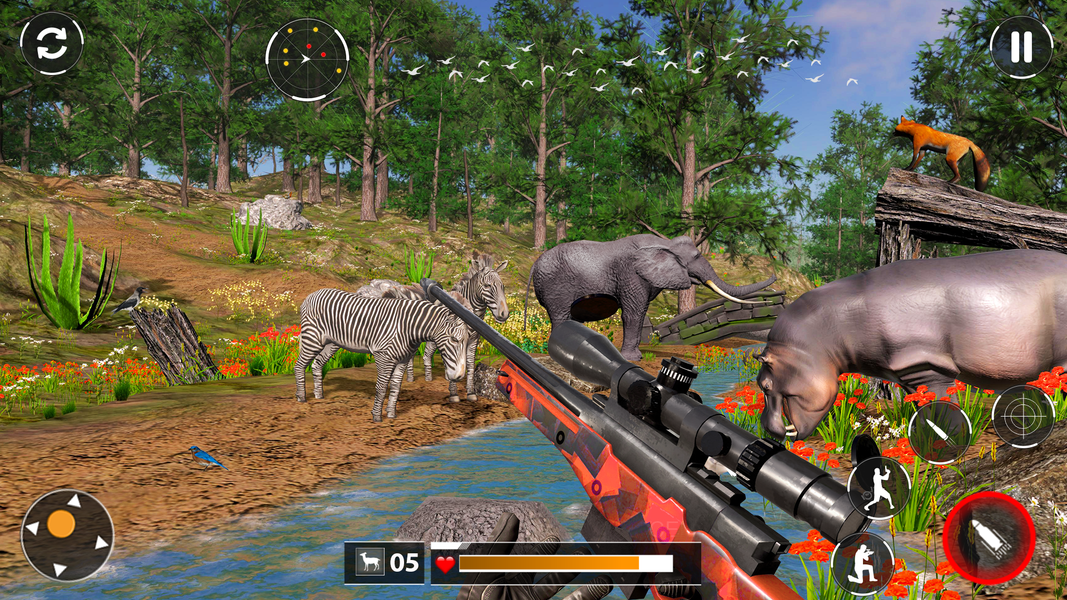 Deer Hunting Game ۳d Hunting - عکس بازی موبایلی اندروید