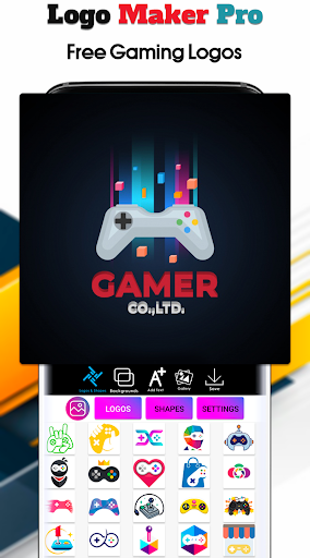 Logo Maker : 3D Logo Designer - عکس برنامه موبایلی اندروید