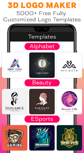 3D Logo Maker & Logo Creator - عکس برنامه موبایلی اندروید