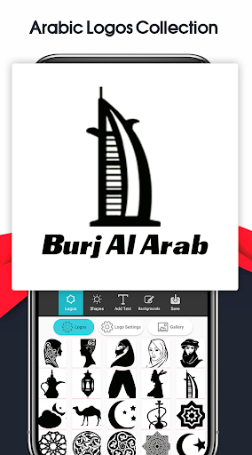 Logo Maker, Create Logo Design - عکس برنامه موبایلی اندروید