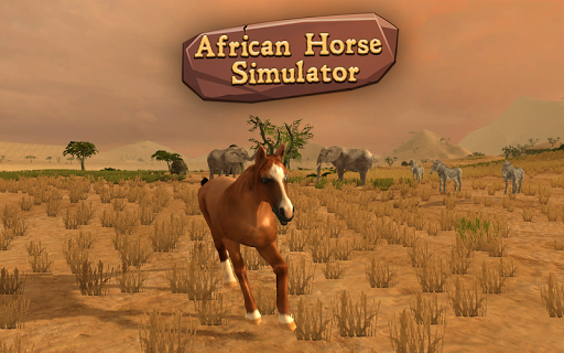 African Horse Simulator 3D - Gameplay image of android game