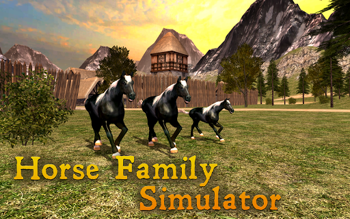 Family Horse Simulator - عکس بازی موبایلی اندروید