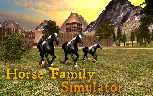 Family Horse Simulator - Gameplay image of android game