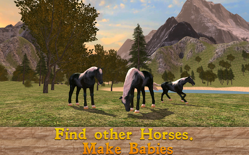 Family Horse Simulator - Gameplay image of android game