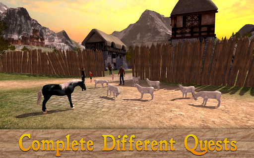 Family Horse Simulator - Gameplay image of android game