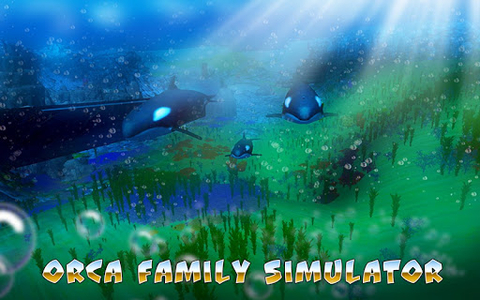 Orca Family Simulator - Gameplay image of android game