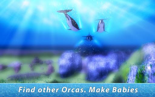 Orca Family Simulator - Gameplay image of android game