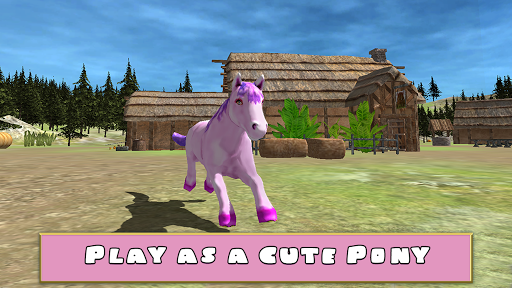 Pony Survival Simulator 3D - Gameplay image of android game