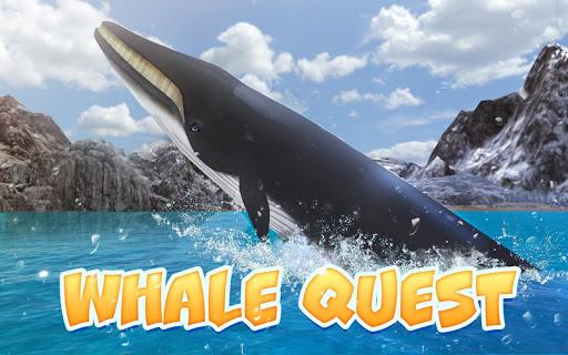Ocean Whale Simulator Quest - عکس بازی موبایلی اندروید