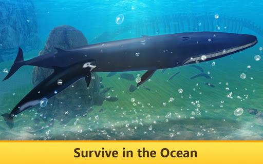 Ocean Whale Simulator Quest - Gameplay image of android game