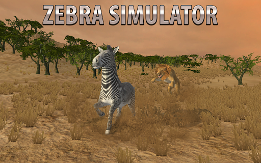 Wild Zebra Horse Simulator 3D - Gameplay image of android game