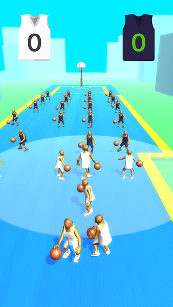 Basketball Crowd - Gameplay image of android game