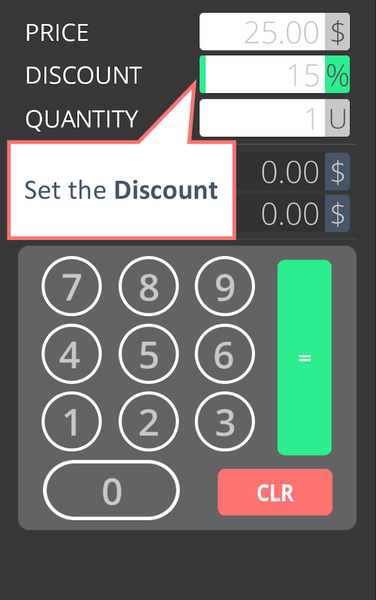 Easy Sales Discount Calculator - عکس برنامه موبایلی اندروید
