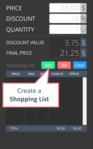 Easy Sales Discount Calculator - عکس برنامه موبایلی اندروید