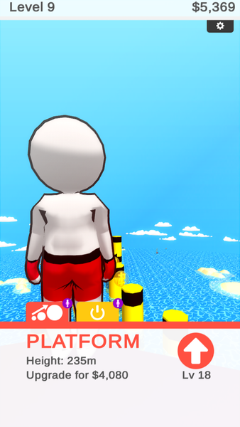 Parachuting 2 - Gameplay image of android game