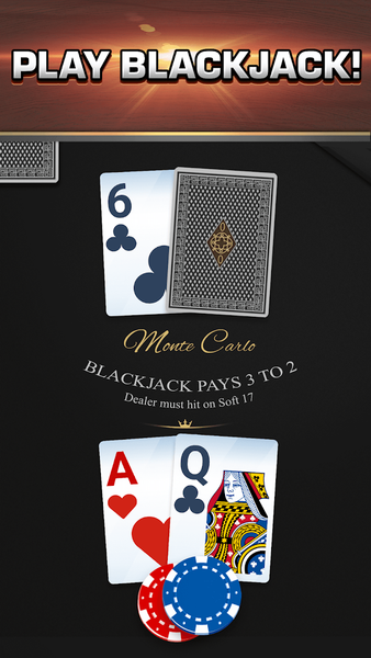 Classic Blackjack 21 - Casino - Gameplay image of android game