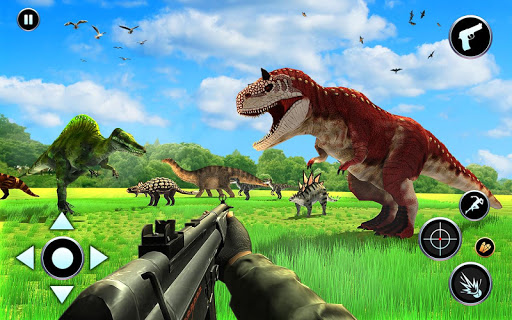 dinosaur shooting games free
